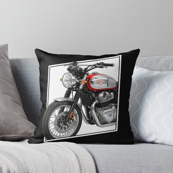 Item preview, Royal Enfield Interceptor 650 – Classic Motorcycle Vector Close-Up Art designed and sold by enzoade.