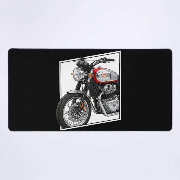 Item preview, Royal Enfield Interceptor 650 – Classic Motorcycle Vector Close-Up Art designed and sold by enzoade.