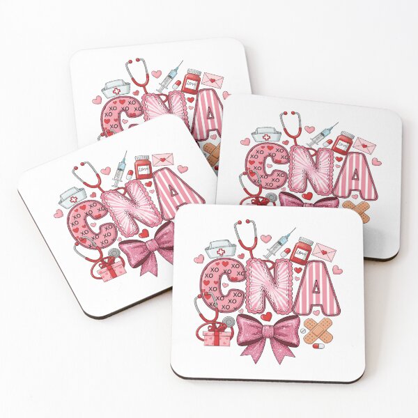 Item preview, Valentine CNA Nurse Coquette Bow Stethoscope designed and sold by OlakunleOloroz.