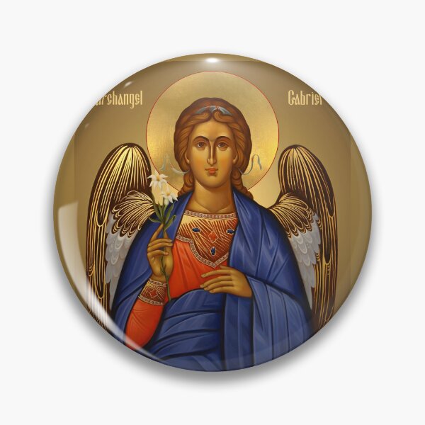 Item preview, icon Archangel Gabriel orthodox icon designed and sold by orthodox-icon.