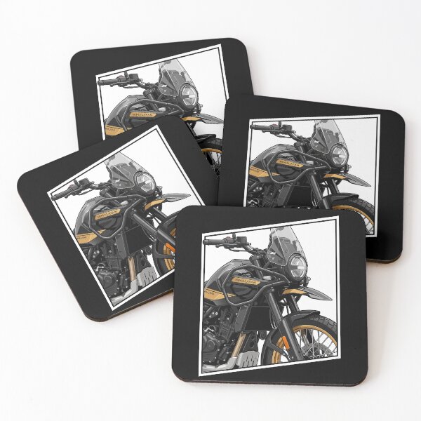 Item preview, Royal Enfield Himalayan 450 – Adventure Bike Vector Illustration designed and sold by enzoade.