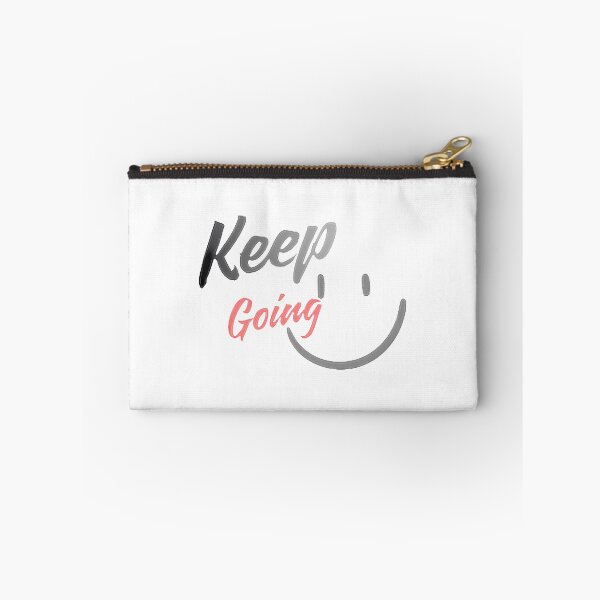 Item preview, Keep Going Smiley Face - Motivational Art, Merch By Amazon, Redbubble, Teepublic, Limited Edition, designed and sold by GaizkaOtxoa.