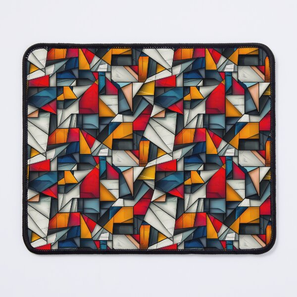 Item preview, Geometric Abstract Mosaic Modern Art Pattern designed and sold by NTGUILTY.