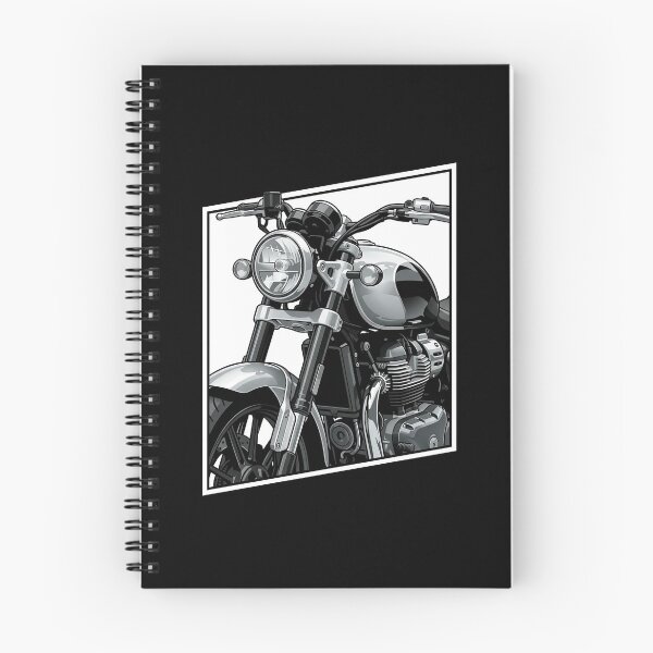 Item preview, Royal Enfield Meteor 650 – Detailed Motorbike Vector Artwork designed and sold by enzoade.