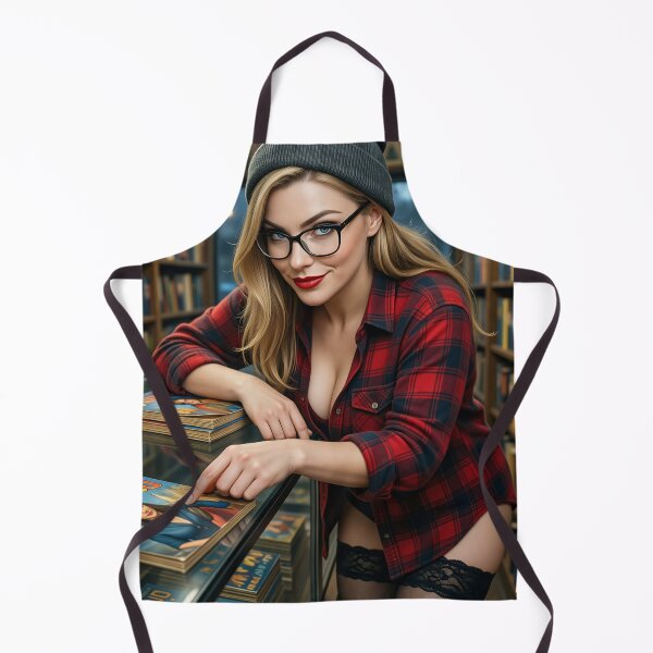 Item preview, Ilya in Beanie and Flannel at Bookstore designed and sold by CathryneDelamort.
