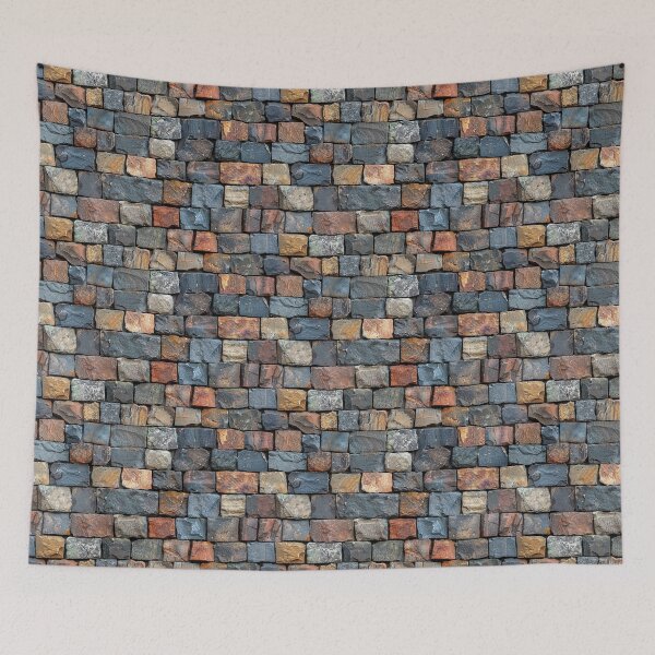 Item preview, Rustic Natural Stone Masonry Wall Pattern designed and sold by NTGUILTY.