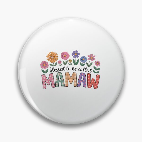 Item preview, Blessed to Be Called Mamaw Floral Mother's Day designed and sold by Rrettgison.