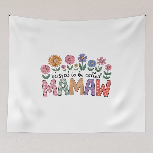 Item preview, Blessed to Be Called Mamaw Floral Mother's Day designed and sold by Rrettgison.