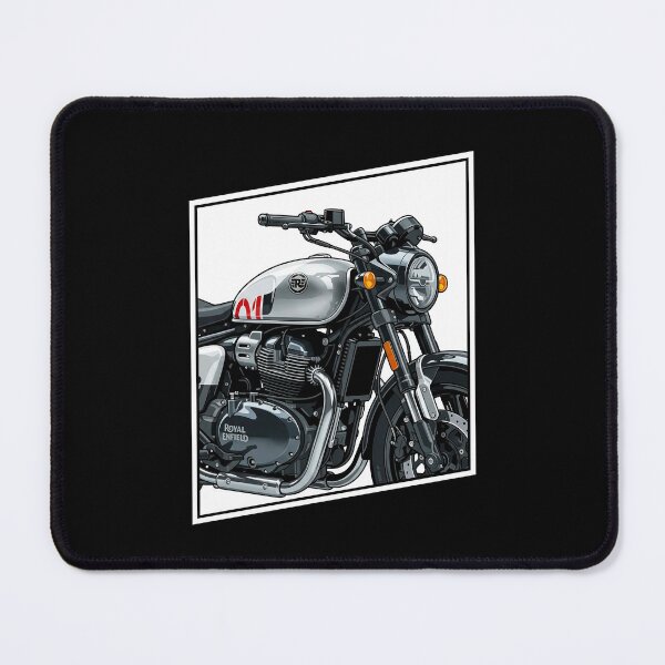 Item preview, Royal Enfield Shotgun – Vector Art Motorcycle Close-Up Illustration designed and sold by enzoade.