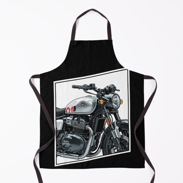 Item preview, Royal Enfield Shotgun – Vector Art Motorcycle Close-Up Illustration designed and sold by enzoade.