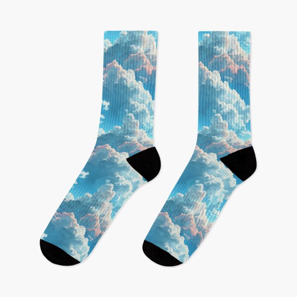 Item preview, Dreamy Pastel Fluffy Clouds Sky Pattern designed and sold by NTGUILTY.