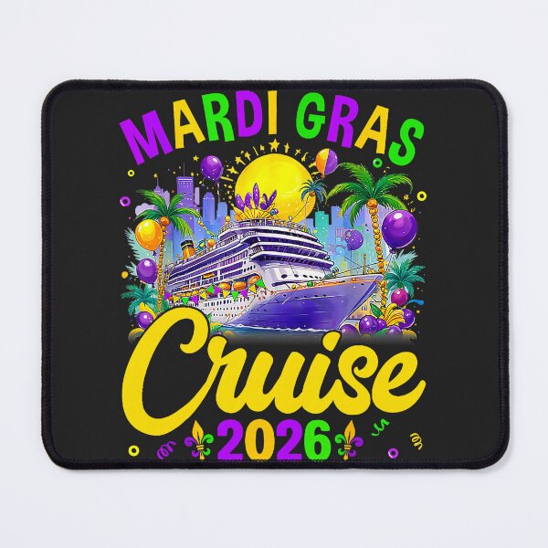 Item preview, Mardi Gras Carnival Cruise 2026 Family Cruising Mask designed and sold by FrankIsabel.