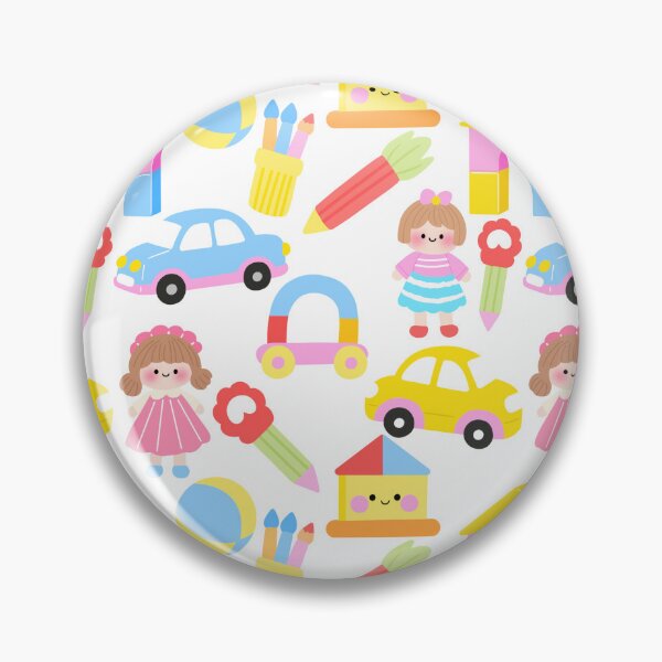 Item preview, Playful Toy Collection Seamless designed and sold by KJackArtwork.