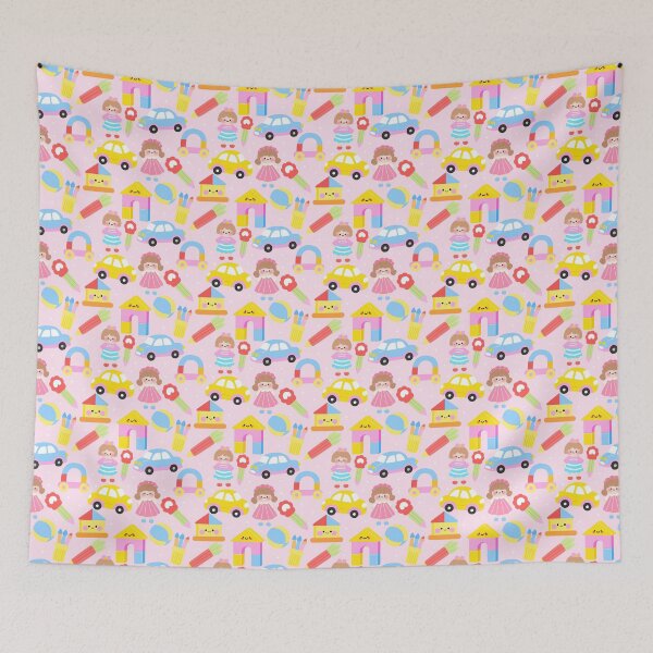 Item preview, Playful Toy Collection Seamless designed and sold by KJackArtwork.