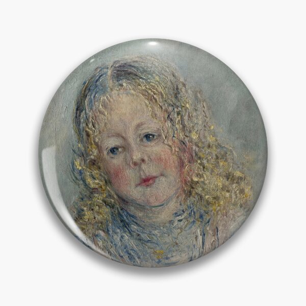 Item preview, Portrait Dandre Lauvray by Claude Monet: Impressionist Child Portrait Poster designed and sold by artofuniverse.