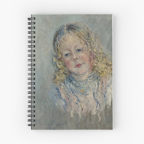 Item preview, Portrait Dandre Lauvray by Claude Monet: Impressionist Child Portrait Poster designed and sold by artofuniverse.