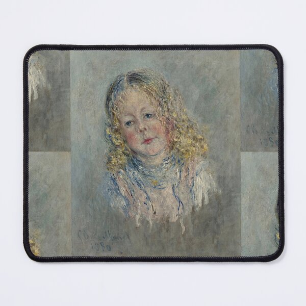 Item preview, Portrait Dandre Lauvray by Claude Monet: Impressionist Child Portrait Poster designed and sold by artofuniverse.