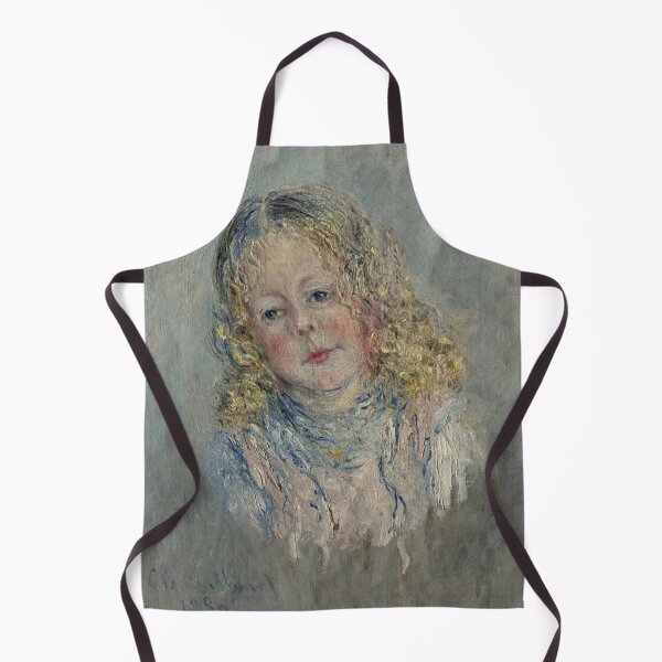 Item preview, Portrait Dandre Lauvray by Claude Monet: Impressionist Child Portrait Poster designed and sold by artofuniverse.