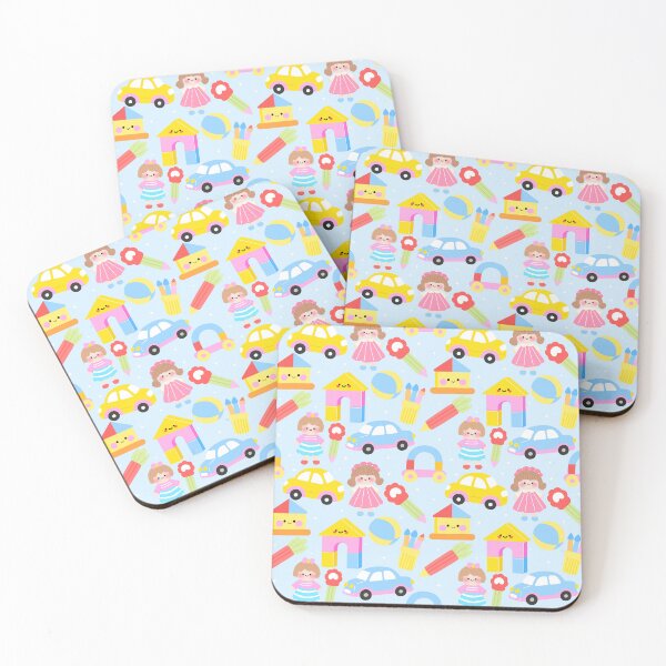 Item preview, Playful Toy Collection Seamless designed and sold by KJackArtwork.