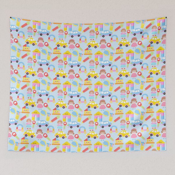 Item preview, Playful Toy Collection Seamless designed and sold by KJackArtwork.