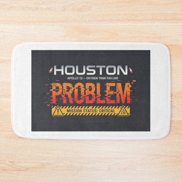Item preview, Houston We Have a Problem – Apollo 13 Mission Critical NASA Space Design designed and sold by inaveed.