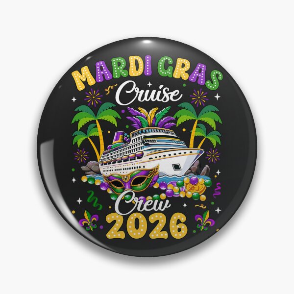 Item preview, Mardi Gras Carnival Cruise 2026 Family Cruising Mask  designed and sold by FrankIsabel.