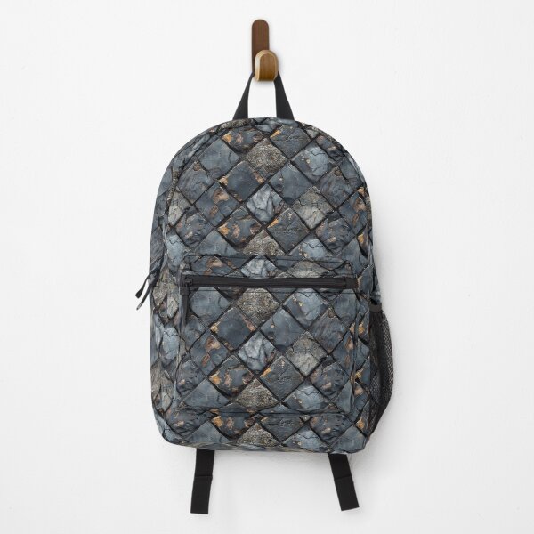 Item preview, Rustic Dark Slate Stone Mosaic Pattern designed and sold by NTGUILTY.