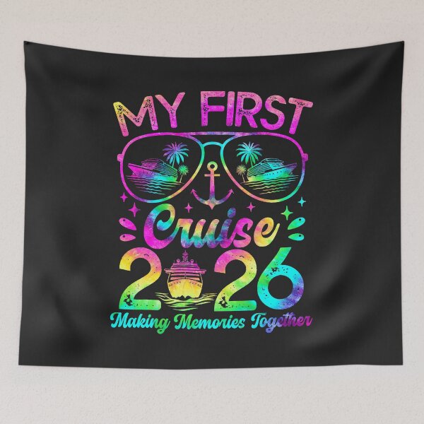 Item preview, My First Cruise 2026 Funny First Time Cruise Vacation 2026  designed and sold by FrankIsabel.