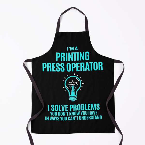Item preview, Printing Press Operator designed and sold by aswmhmlc71.