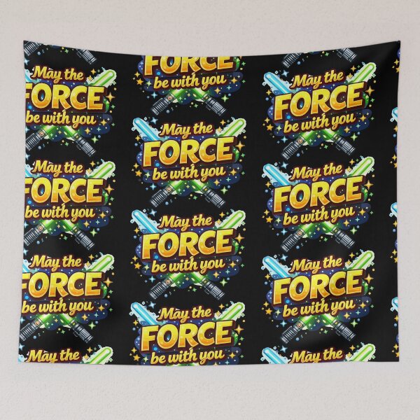 Item preview, May the Force Be With You designed and sold by Arte Cartoon From TagTeam Group.