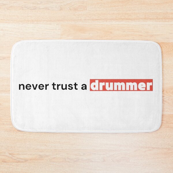 Item preview, Never Trust a Drummer Shirt — Drummer Chaos Humor Tee designed and sold by OrikuStudio.