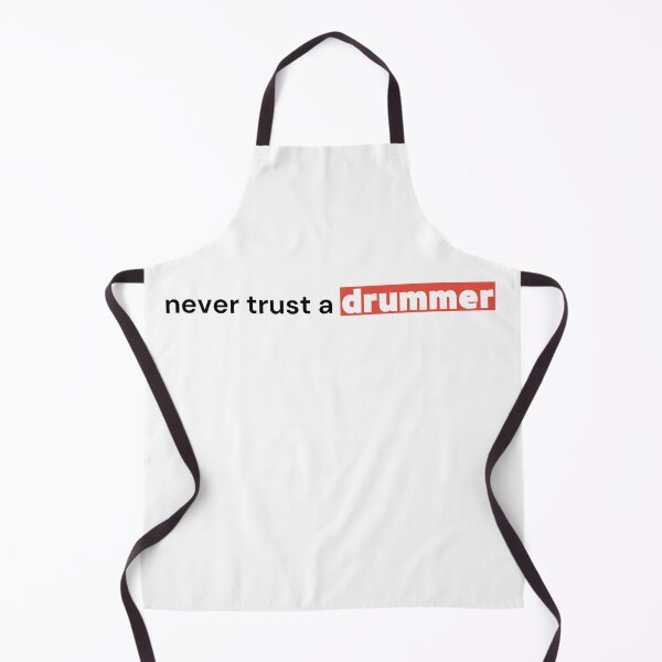Item preview, Never Trust a Drummer Shirt — Drummer Chaos Humor Tee designed and sold by OrikuStudio.