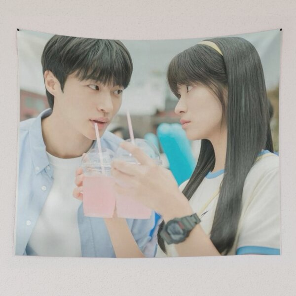 Item preview, Lovely Runner Kdrama Merch Ryu Sun-jae / Byeon Woo-seok / Kim Hye-yoonIm Sol /  Lovely Runner Kdrama Poster / Mugs / Journals / Bag packs / Stickers etc. / Korean Tv Series designed and sold by TeenLake.