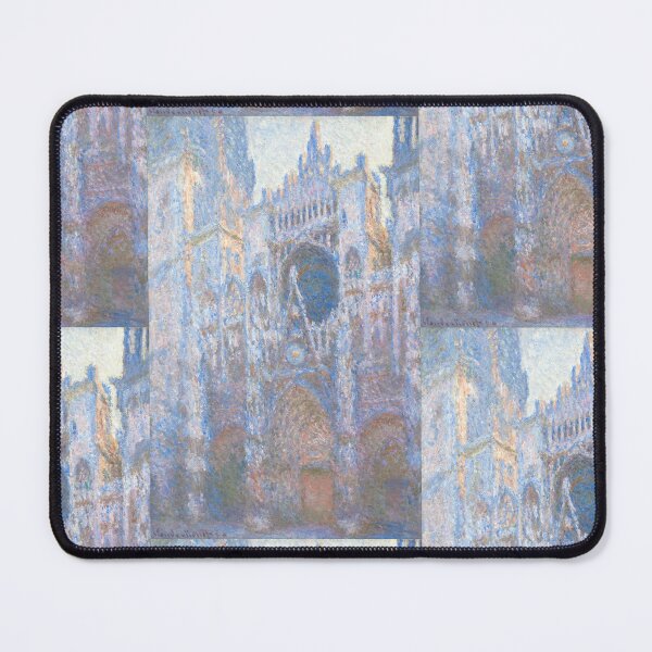 Item preview, Rouen Cathedral West Facade by Claude Monet: Impressionist Architectural Poster designed and sold by artofuniverse.