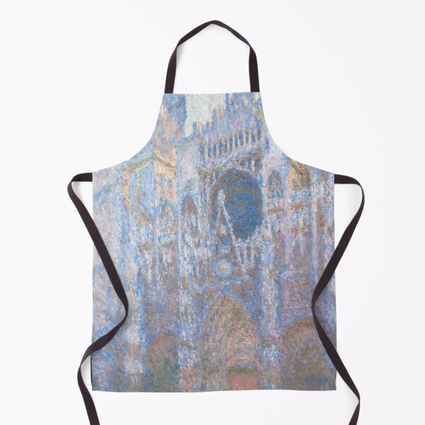 Item preview, Rouen Cathedral West Facade by Claude Monet: Impressionist Architectural Poster designed and sold by artofuniverse.