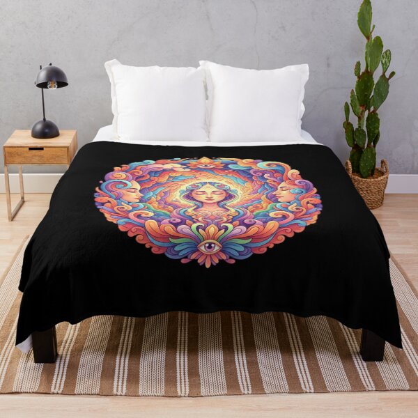 Item preview, Emotional Psychedelic Portrait designed and sold by LucieLuz.