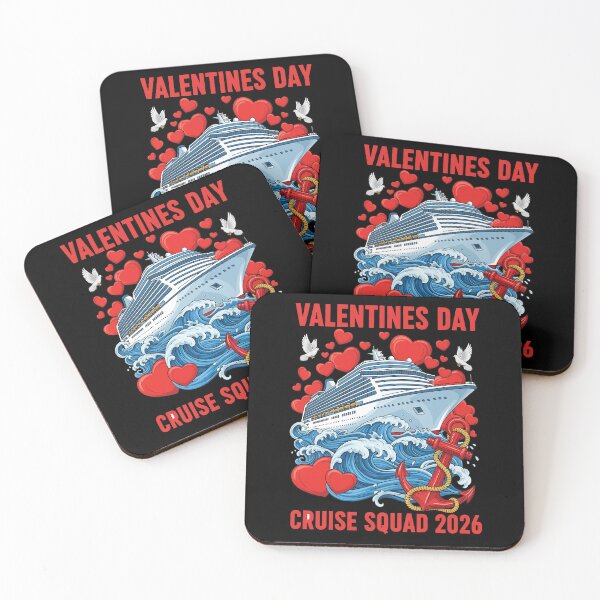 Item preview, Valentines Day Cruise Squad 2026 Matching Couple Valentine designed and sold by OlakunleOloroz.