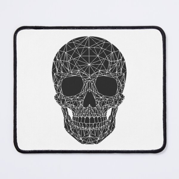 Item preview, Geometric Low Poly Human Skull designed and sold by BotivaGB.