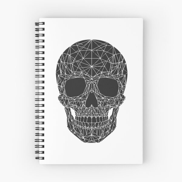 Item preview, Geometric Low Poly Human Skull designed and sold by BotivaGB.