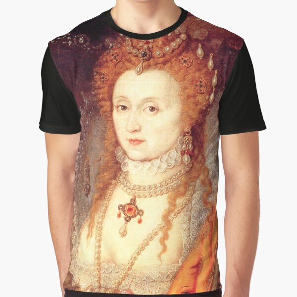 Elizabeth I Portrait Graphic T-Shirt
