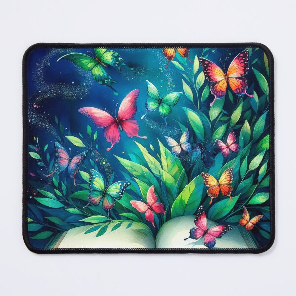 Item preview, Magical Book with Vibrant Butterflies designed and sold by paulrommer.
