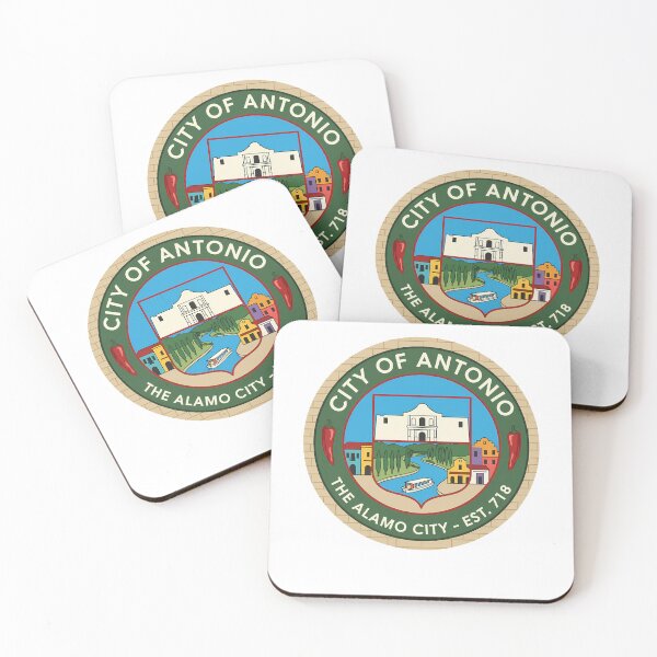 Item preview, San Antonio Alamo Riverwalk City Emblem designed and sold by k3rstman1.