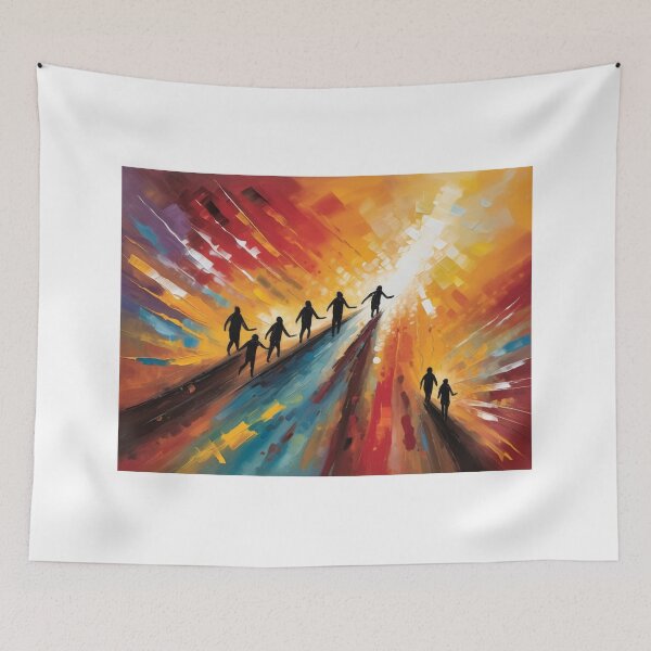 Item preview, Together Through the Unknown designed and sold by Undersea Ai Art.