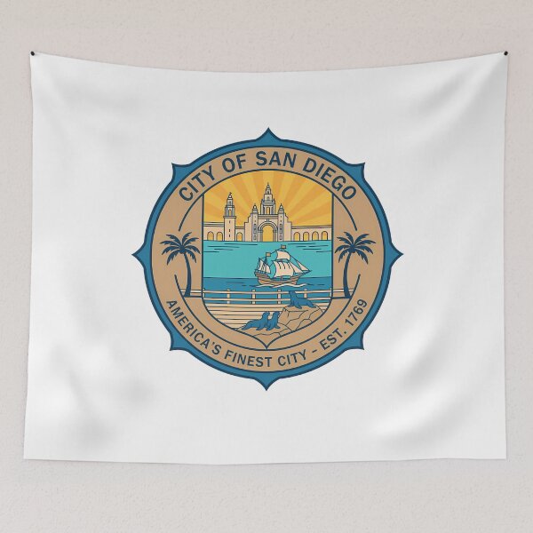 Item preview, San Diego City Seal America's Finest City designed and sold by k3rstman1.
