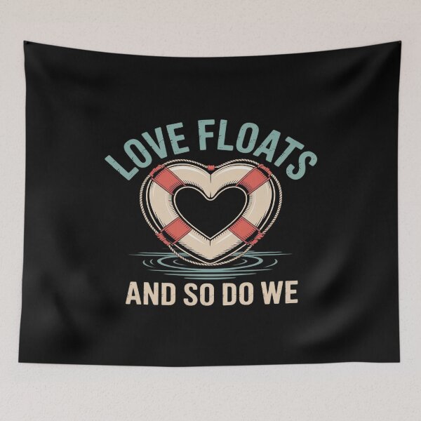 Item preview, Love Floats Vintage Nautical designed and sold by HORIZBoutique.