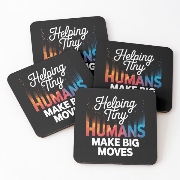Item preview, Helping Tiny Humans Make Big Moves designed and sold by CottonCandyPrin.