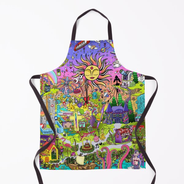 Item preview, PSYCHEDELIC SUNSET REMIX designed and sold by azzurroarts.