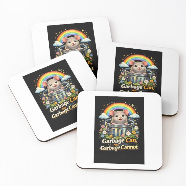 Item preview, Garbage Can, Not Garbage Cannot – Cute Motivational Mouse designed and sold by Scrivere con la luce.