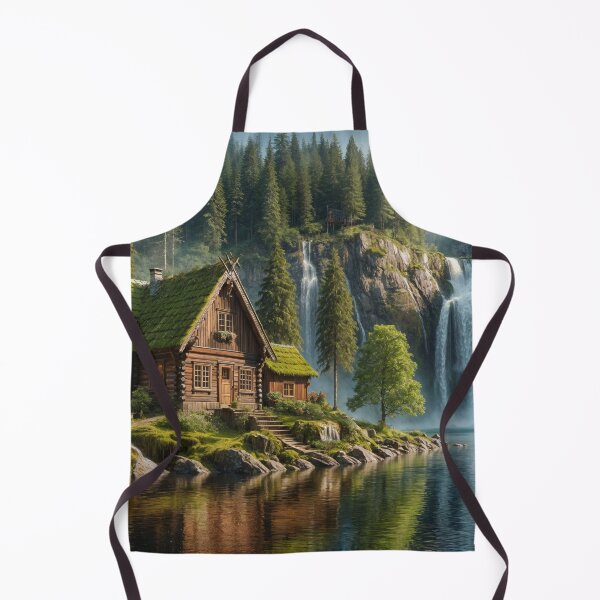 Item preview, Serenity by the Falls designed and sold by Undersea Ai Art.
