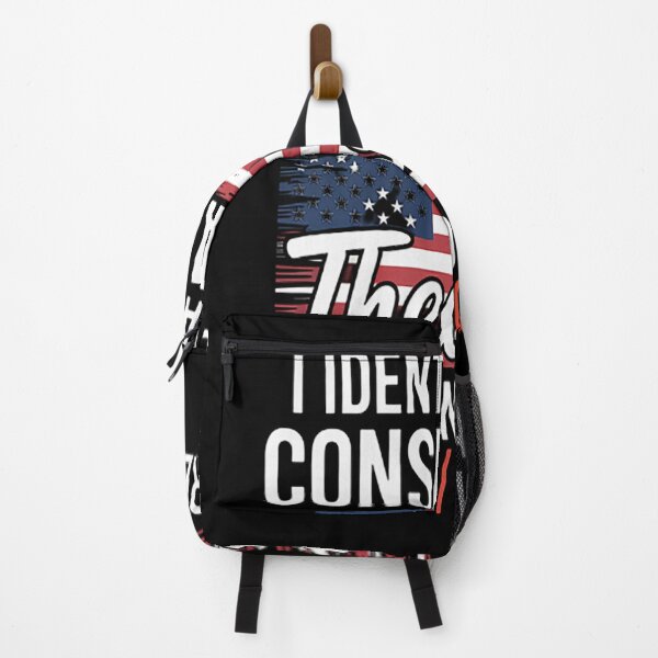 Item preview, I Identify as an American No Identity Politics USA Flag designed and sold by CottonCandyPrin.